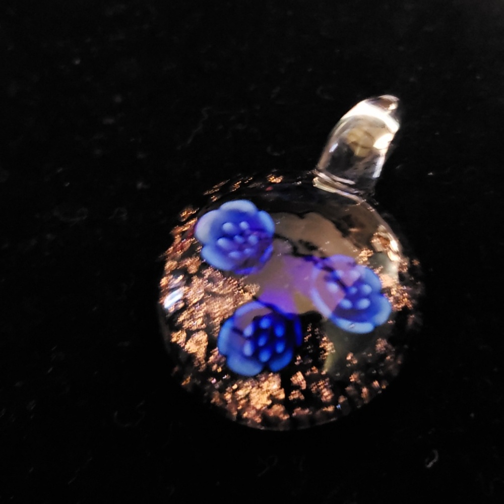 Glass charm